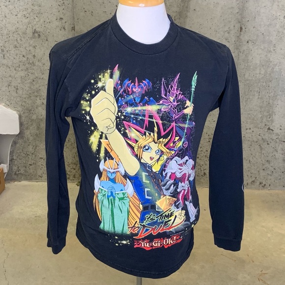 996 Yugioh Its Time To Duel Longsleve 